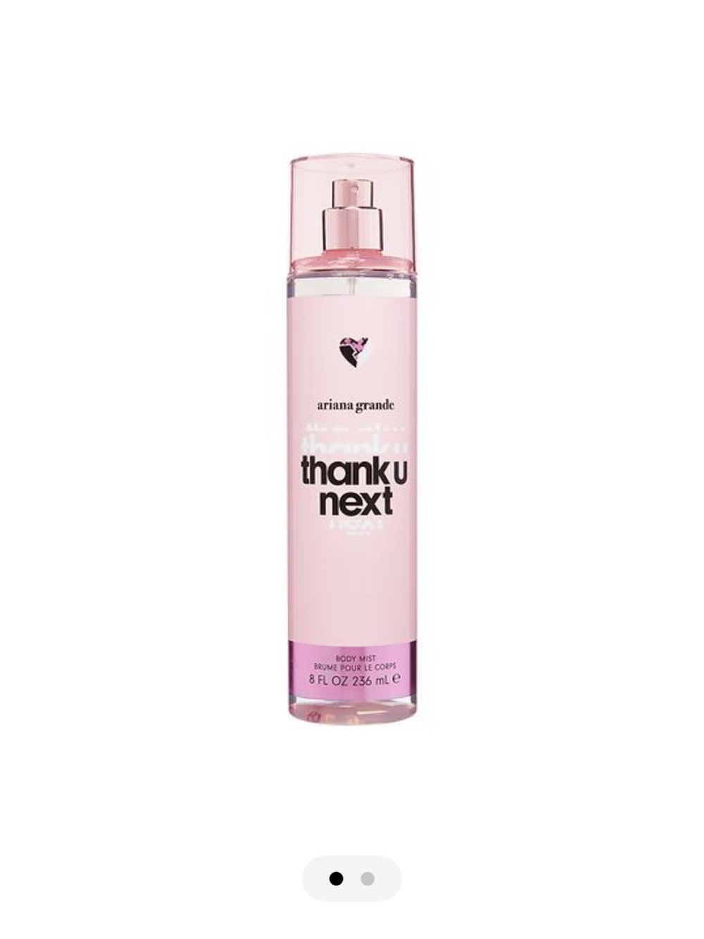 Ariana Grande Thank You Next Body Mist